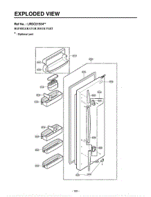 Section 2 parts for Lg Refrigerator LRSC21934SB / AWBCLGA from AppliancePartsPros.com