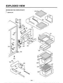 Section 4 parts for Lg Refrigerator LRSC21935SB / AWBCLGB from AppliancePartsPros.com