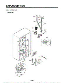 Section 5 parts for Lg Refrigerator LRSC21935SB / AWBCLGB from AppliancePartsPros.com