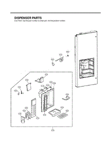 Section 5 parts for Lg Refrigerator LFX21971ST / AST3GSC from AppliancePartsPros.com