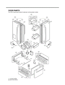Section 4 parts for Lg Refrigerator LFX21971ST / ASTCGSC from AppliancePartsPros.com
