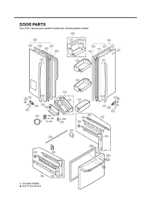 Section 4 parts for Lg Refrigerator LFX21971ST / ASTCLGA from AppliancePartsPros.com
