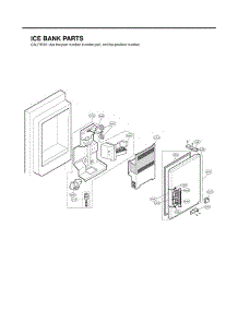 Section 7 parts for Lg Refrigerator LFX21975ST / AST1LGA from AppliancePartsPros.com