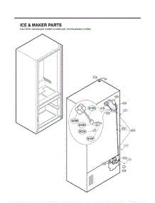 Section 6 parts for Lg Refrigerator LFX21975ST / ASTCLGA from AppliancePartsPros.com