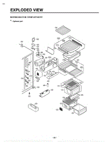 Section 4 parts for Lg Refrigerator LSC21943ST / ASTCLGA from AppliancePartsPros.com