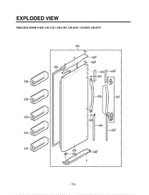 Section 2 parts for Lg Refrigerator LRSPC2331BS / ABICLGA from AppliancePartsPros.com