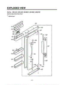 Section 4 parts for Lg Refrigerator LRSPC2331BS / ABICLGA from AppliancePartsPros.com