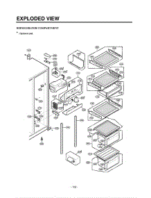 Section 6 parts for Lg Refrigerator LRSPC2331BS / ABICLGA from AppliancePartsPros.com