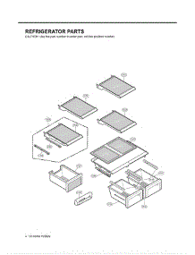 Section 3 parts for Lg Refrigerator LFX25980ST / ASTCLGA from AppliancePartsPros.com