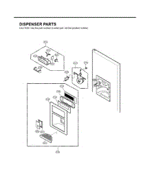 Section 5 parts for Lg Refrigerator LFX25960SW / ASWCLGA from AppliancePartsPros.com