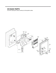 Section 7 parts for Lg Refrigerator LFX25950SW / ASWCLGA from AppliancePartsPros.com