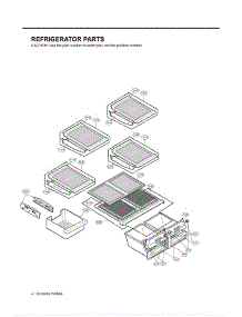 Section 3 parts for Lg Refrigerator LFX25960TT / ATICLGA from AppliancePartsPros.com