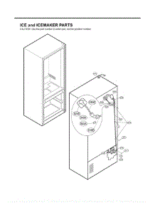 Section 6 parts for Lg Refrigerator LFX25960TT / ATICLGA from AppliancePartsPros.com