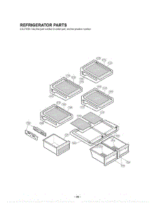 Section 3 parts for Lg Refrigerator LFX25950TT / ATICLGA from AppliancePartsPros.com
