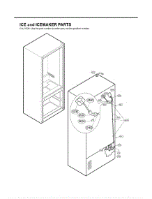 Section 6 parts for Lg Refrigerator LFX25960SB / AWBCLGA from AppliancePartsPros.com