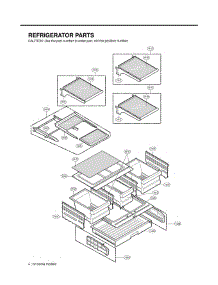 Section 3 parts for Lg Refrigerator LFX25975SW / ASWCLGA from AppliancePartsPros.com