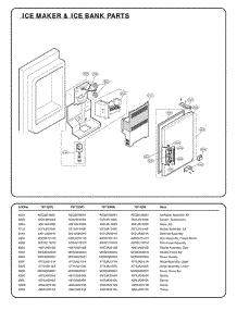 Section 7 parts for Lg Refrigerator 78753 / AST2SER from AppliancePartsPros.com