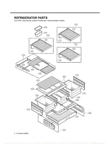 Section 3 parts for Lg Refrigerator LFX25971SB / AWB2LGA from AppliancePartsPros.com