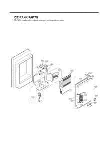 Section 7 parts for Lg Refrigerator LFX25975SB / AWBCLGA from AppliancePartsPros.com