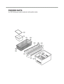 Section 2 parts for Lg Refrigerator LMX25981SW / ASW1LGA from AppliancePartsPros.com