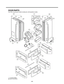 Section 4 parts for Lg Refrigerator LMX25981ST / AST1GSC from AppliancePartsPros.com