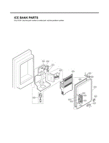 Section 7 parts for Lg Refrigerator LMX25981ST / ASTCLGA from AppliancePartsPros.com