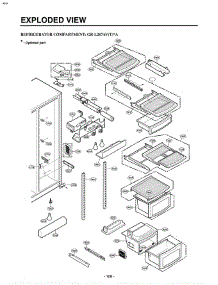 Section 4 parts for Lg Refrigerator LRSC26944TT / ATICLGA from AppliancePartsPros.com