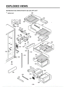 Section 4 parts for Lg Refrigerator LRSC26960TT / ATICLGA from AppliancePartsPros.com