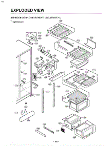 Section 4 parts for Lg Refrigerator LRSC26930TT / ATICLGA from AppliancePartsPros.com