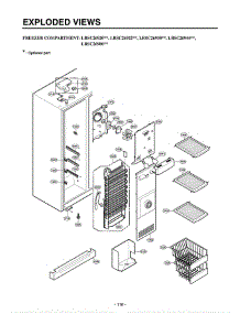 Section 3 parts for Lg Refrigerator LRSC26920TT / ATICLGA from AppliancePartsPros.com