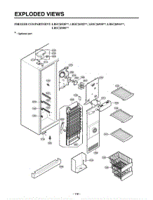 Section 3 parts for Lg Refrigerator LRSC26922TT / ATICLGB from AppliancePartsPros.com