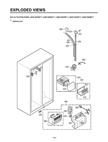 Section 5 parts for Lg Refrigerator LRSC26922SW / ASWCLGB from AppliancePartsPros.com