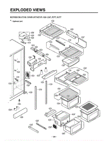 Section 4 parts for Lg Refrigerator LSC26945TT / ATICLGC from AppliancePartsPros.com