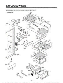 Section 4 parts for Lg Refrigerator LSC26945SW / ASWCLGC from AppliancePartsPros.com