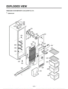 Section 3 parts for Lg Refrigerator LRSC26941SB / AWBCLGB from AppliancePartsPros.com