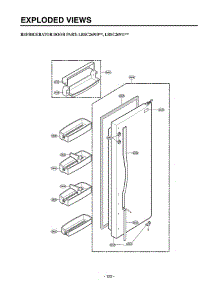 Section 2 parts for Lg Refrigerator LRSC26910SW / ASWCLGA from AppliancePartsPros.com