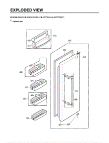 Section 2 parts for Lg Refrigerator LSC27970ST / ASTCLGA from AppliancePartsPros.com