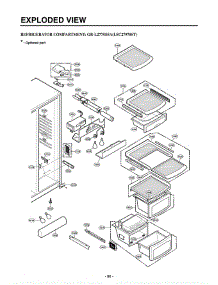 Section 4 parts for Lg Refrigerator LSC27970ST / ASTCLGA from AppliancePartsPros.com