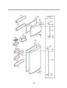 Section 3 parts for Lg Refrigerator LRTPC1831T / ATICLGY from AppliancePartsPros.com