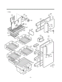 Section 2 parts for Lg Refrigerator LRTB2023BS / ABICLGN from AppliancePartsPros.com