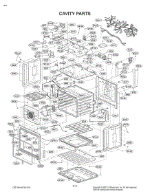 Section 3 parts for Lg Range LWS3081ST / ASTLLGA from AppliancePartsPros.com