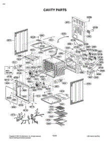 Section 5 parts for Lg Range LRE30955ST / AS1LLGA from AppliancePartsPros.com