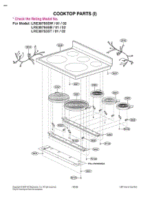 Section 3 parts for Lg Range LRE30755SB / AB1LLGA from AppliancePartsPros.com
