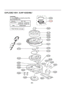 Section 5 parts for Lg Dishwasher LDF7810WW / ABWEEUS from AppliancePartsPros.com