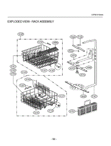 Section 3 parts for Lg Dishwasher LDF6810ST / ASTEEUS from AppliancePartsPros.com