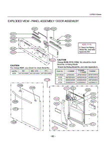Section 4 parts for Lg Dishwasher LDF6810WW / ABWEEUS from AppliancePartsPros.com