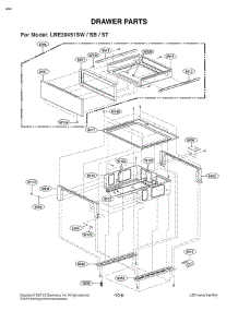 Section 4 parts for Lg Range LRE30451SB / ABKELGA from AppliancePartsPros.com