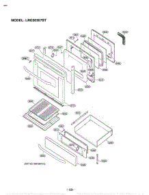 Section 4 parts for Lg Range LRG30357ST / AS1EJIT from AppliancePartsPros.com