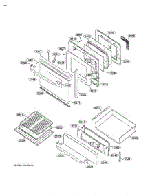 Section 4 parts for Lg Range LRG30355SW / AWHELGA from AppliancePartsPros.com