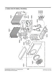 Section 2 parts for Lg Air Conditioner TM-2430C2L / AMB6TFC from AppliancePartsPros.com
